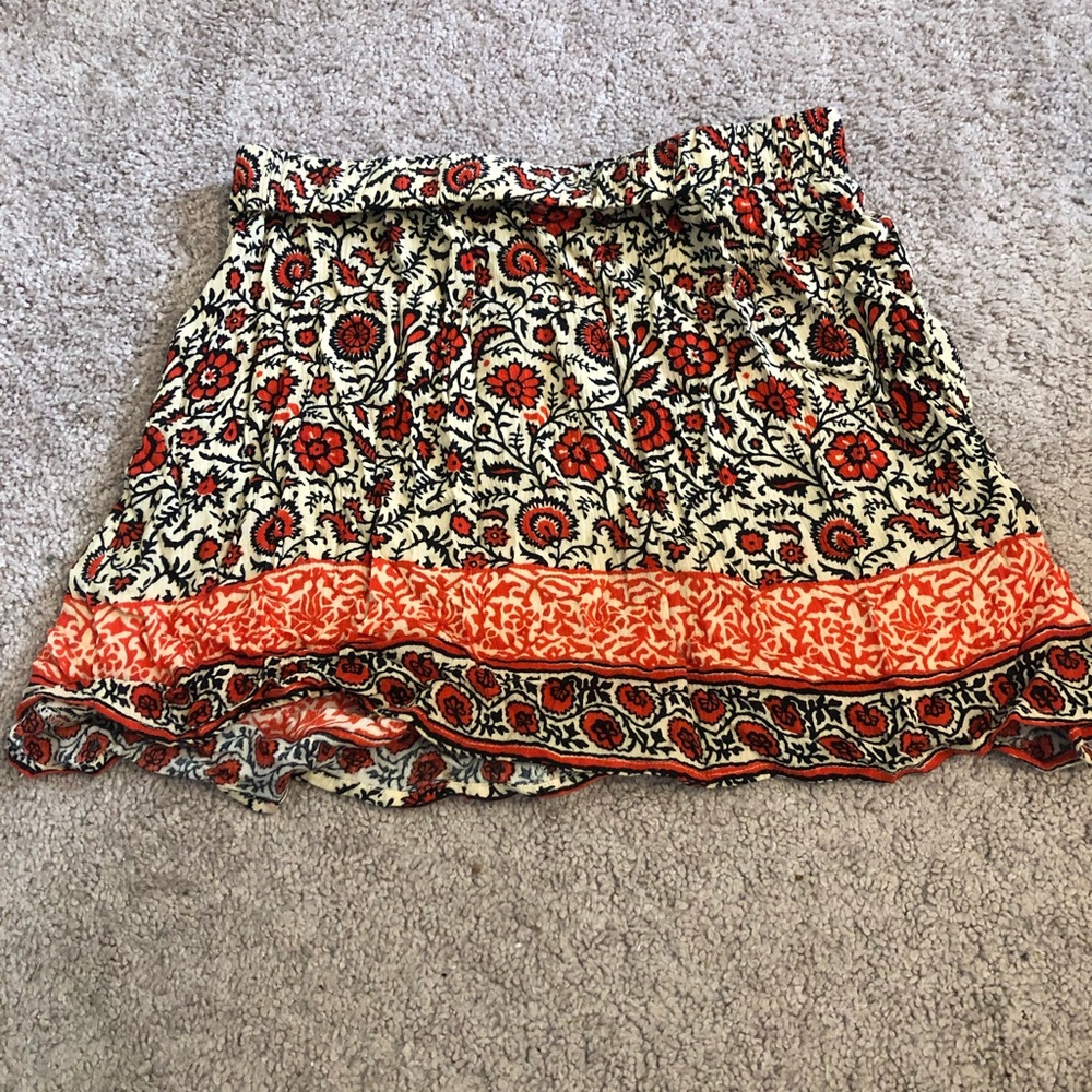 Floral Skater Skirt